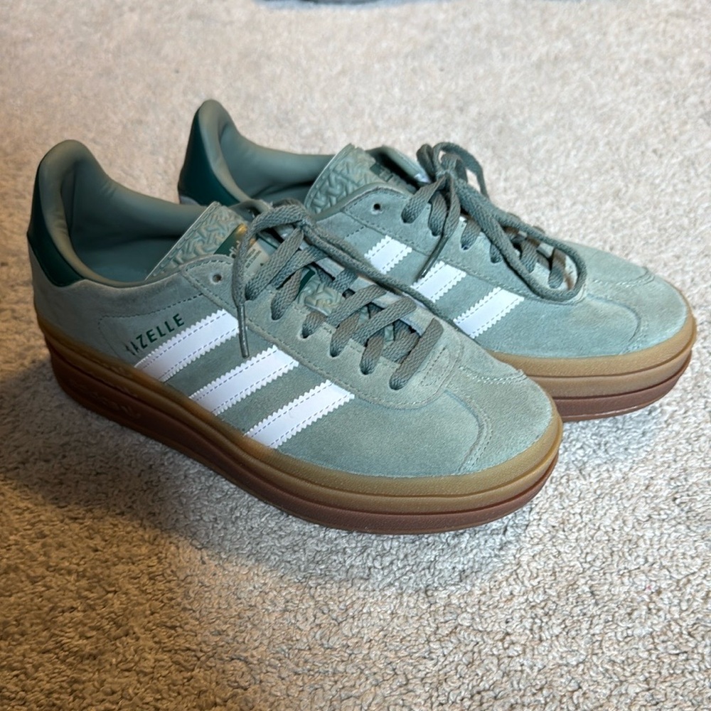 Adidas Gazelle Green Sneakers